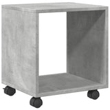 Betongrauer Rollschrank 37x33x42,5 cm, Holzwerkstoff