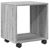 Sonoma grauer Rollschrank 37x33x42,5 cm, Holzwerkstoff