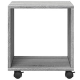 Sonoma grauer Rollschrank 37x33x42,5 cm, Holzwerkstoff