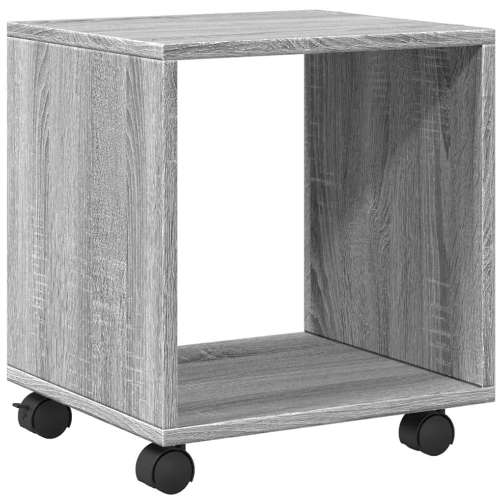 Sonoma grauer Rollschrank 37x33x42,5 cm, Holzwerkstoff