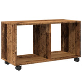 Kleiderschrank auf Rollen Altholz 72x33x42,5 cm Holzwerkstoff