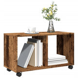 Kleiderschrank auf Rollen Altholz 72x33x42,5 cm Holzwerkstoff