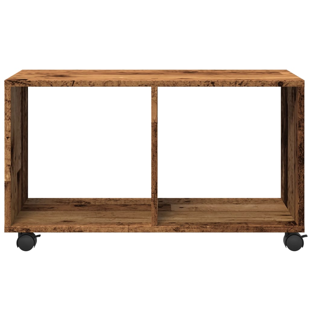 Kleiderschrank auf Rollen Altholz 72x33x42,5 cm Holzwerkstoff