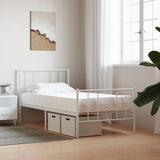 Matelas en mousse blanc 90x210 cm dureté H2 H3