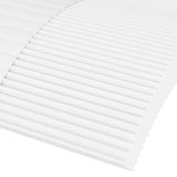 Matelas en mousse blanc 90x210 cm dureté H2 H3