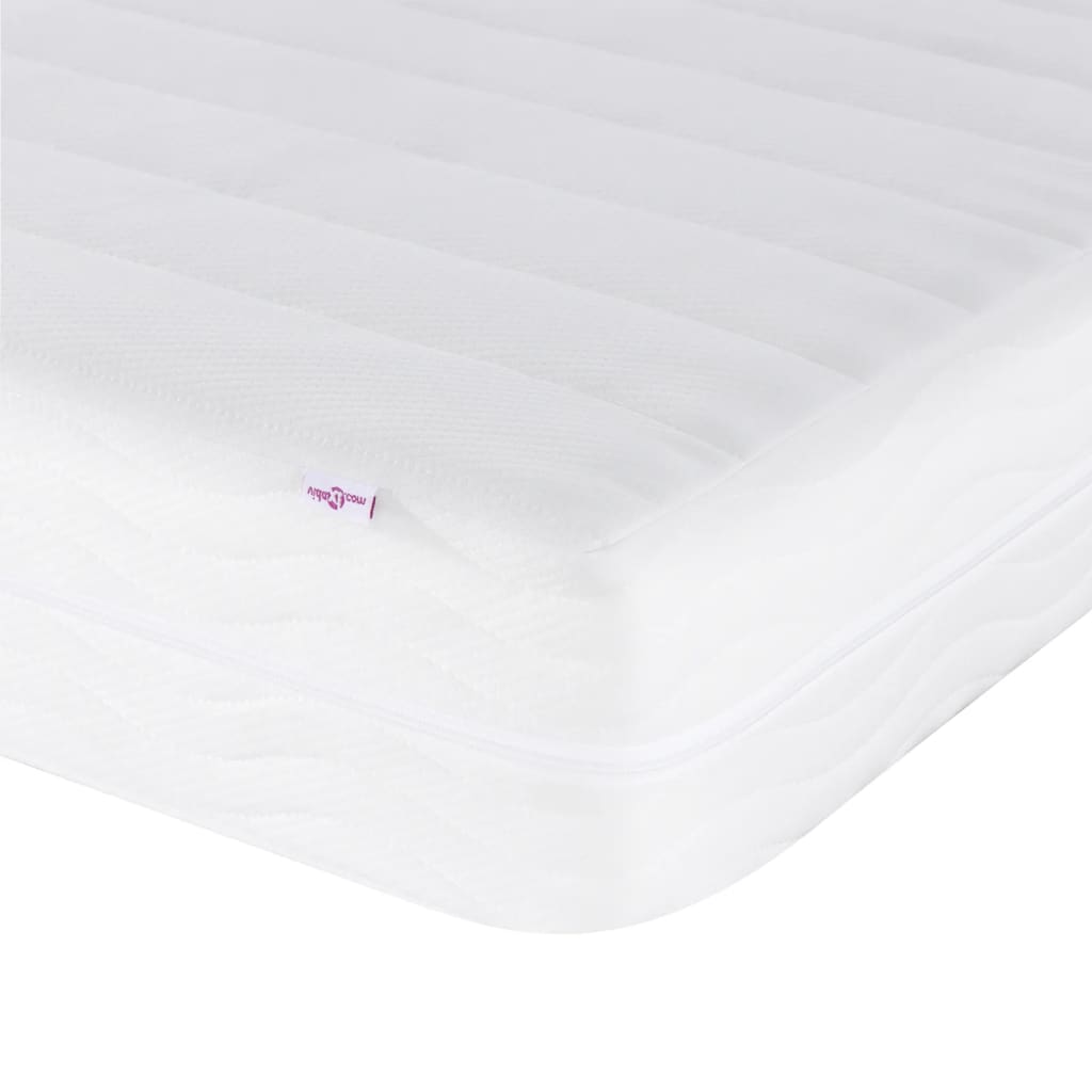 Matelas en mousse blanc 90x210 cm dureté H2 H3