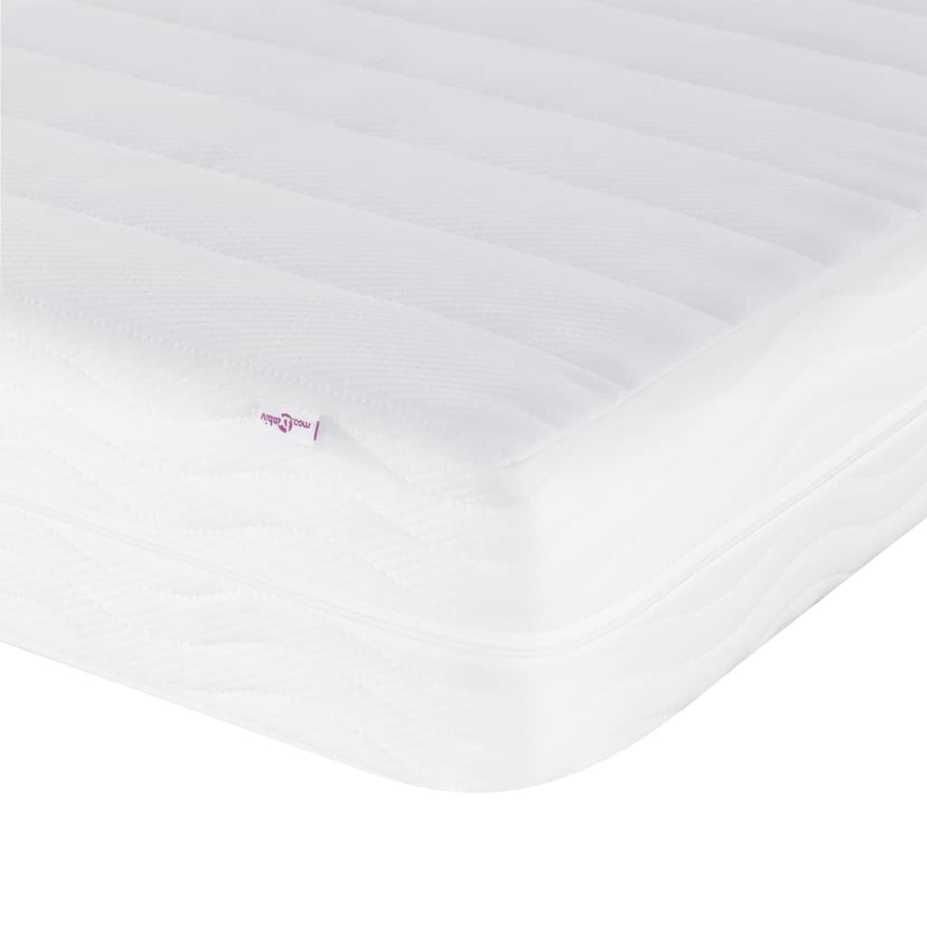 Matelas en mousse blanc 100x210 cm dureté H2 H3