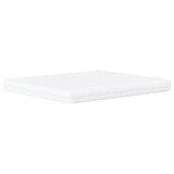 Matelas en mousse blanc 180x210 cm dureté H2 H3