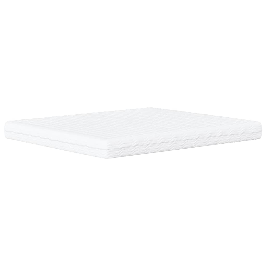 Matelas en mousse blanc 200x210 cm dureté H2 H3