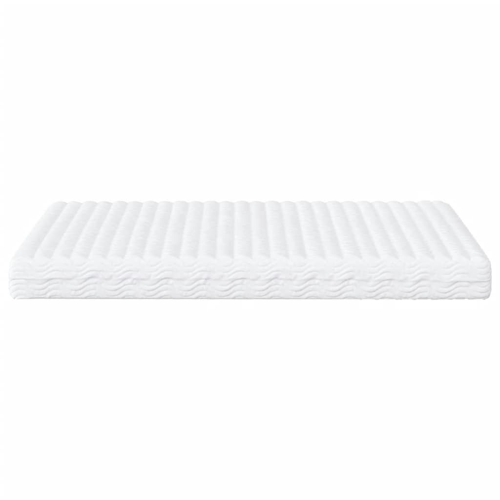 Matelas en mousse blanc 200x210 cm dureté H2 H3