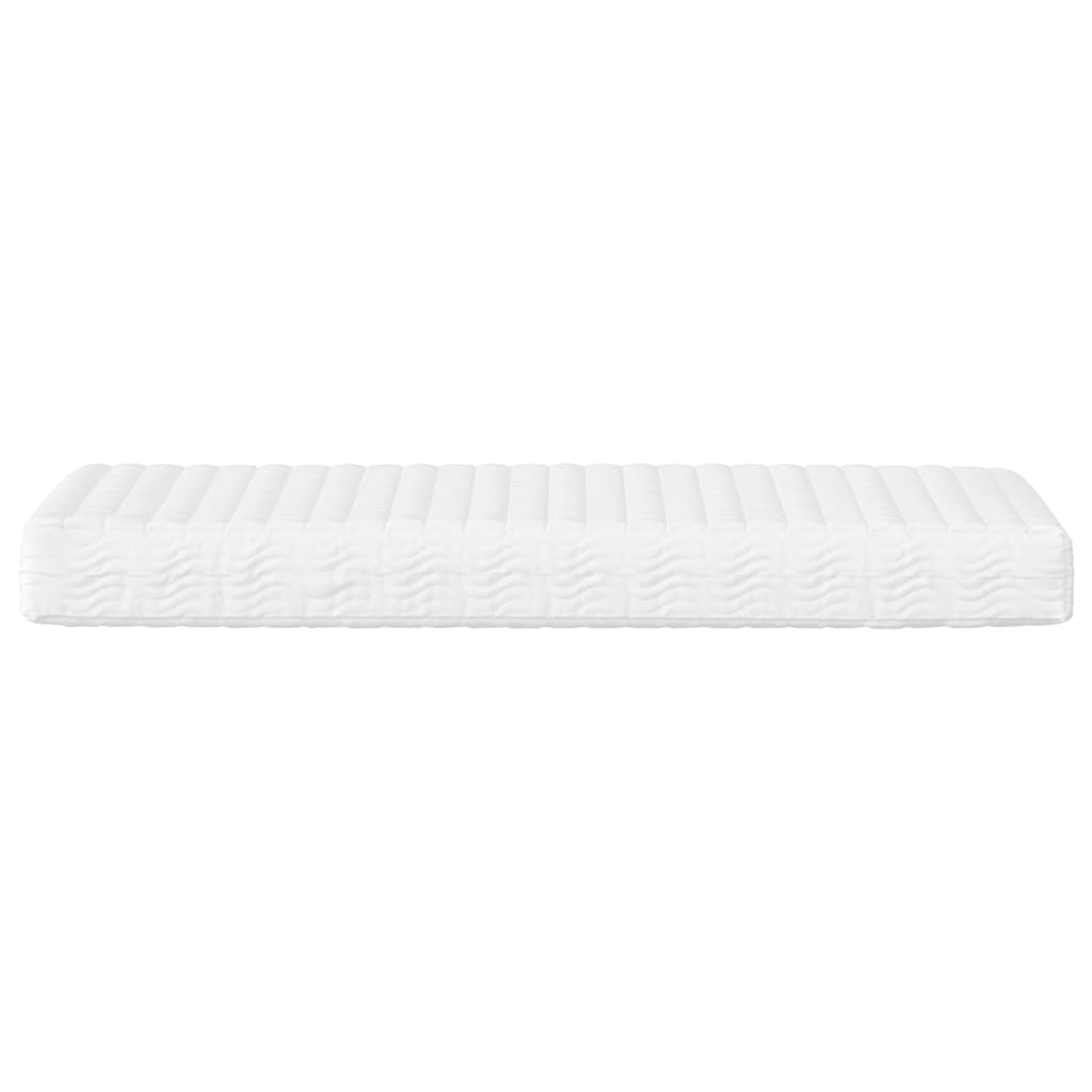 Matelas en mousse blanc 80x220 cm dureté H2 H3