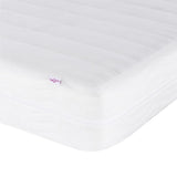 Matelas en mousse blanc 140x220 cm dureté H2 H3