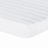 Matelas en mousse blanc 90x210 cm 7 zones dureté 20 ILD