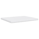 Matelas en mousse blanc 160x210 cm 7 zones dureté 20 ILD