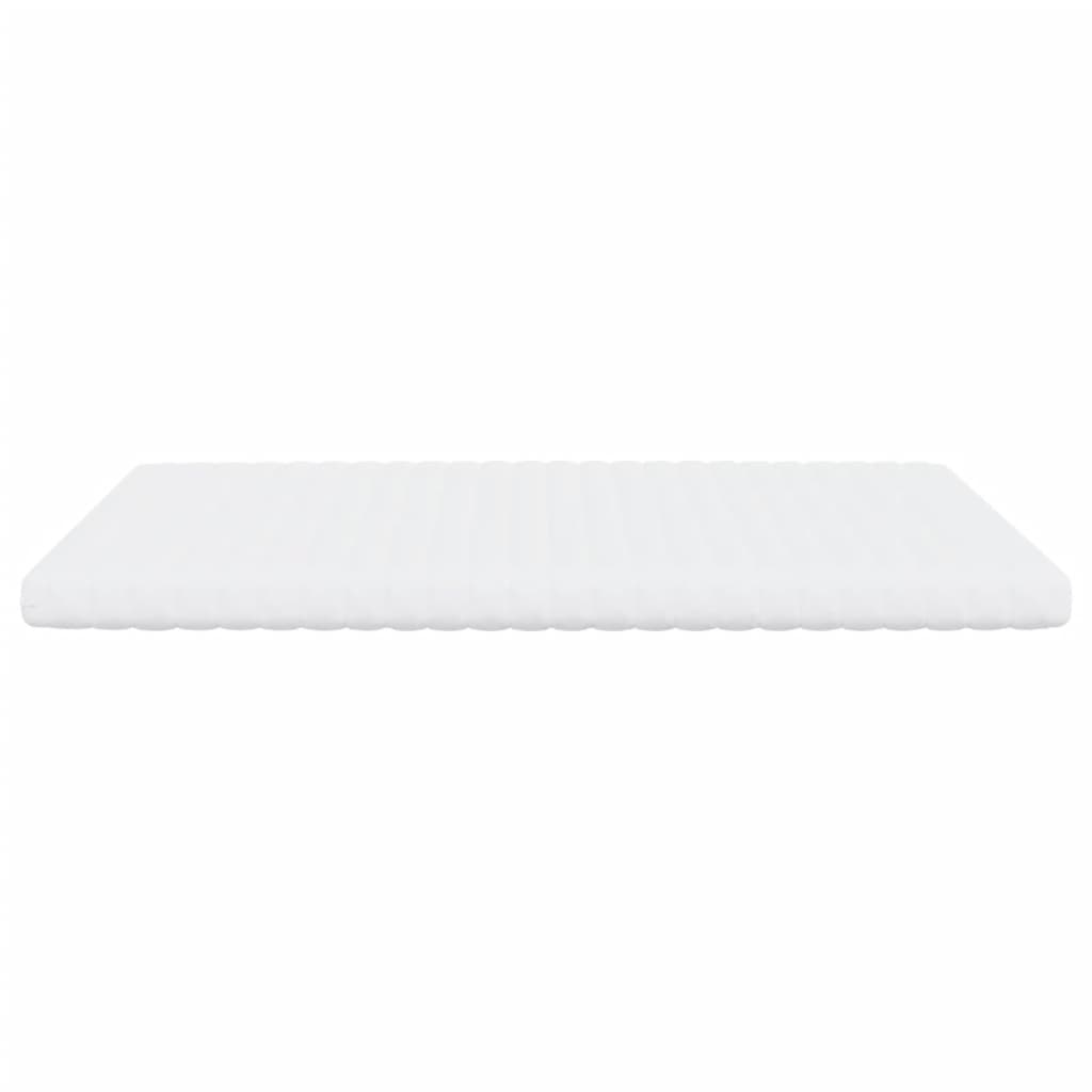 Matelas en mousse blanc 180x210 cm 7 zones dureté 20 ILD