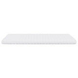 Matelas en mousse blanc 120x220 cm 7 zones dureté 20 ILD