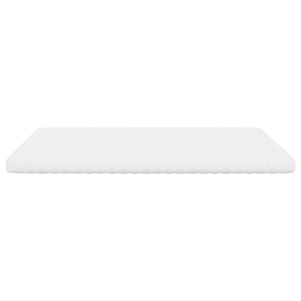 Matelas en mousse blanc 180x220 cm 7 zones dureté 20 ILD