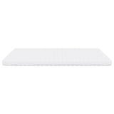 Matelas en mousse blanc 180x220 cm 7 zones dureté 20 ILD