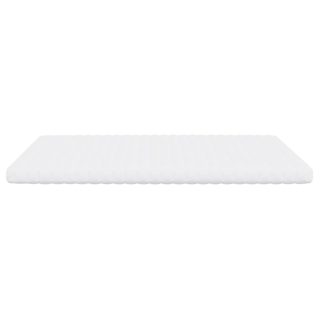 Matelas en mousse blanc 200x220 cm 7 zones dureté 20 ILD