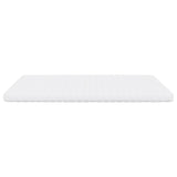 Matelas en mousse blanc 200x220 cm 7 zones dureté 20 ILD