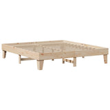 Bed frame without mattress 180x200 cm solid pine wood