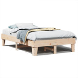 Cadre de lit sans matelas 120x200 cm bois de pin massif