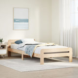 Cadre de lit sans matelas 100x200 cm bois massif de pin