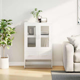 White high sideboard 68x39x111.5 cm steel