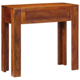 Table console 80x35x75 cm bois massif d'acacia