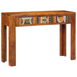 Table console 110x35x75 cm bois massif d'acacia