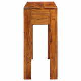 Table console 110x35x75 cm bois massif d'acacia