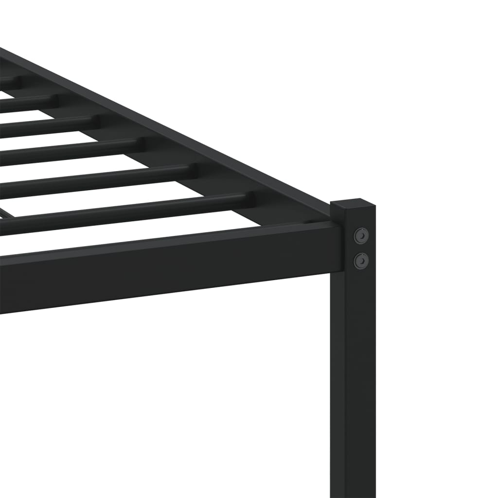 Bed frame without mattress with headboard 150x200 cm