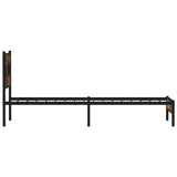 Bed frame without mattress with headboard 80x200 cm