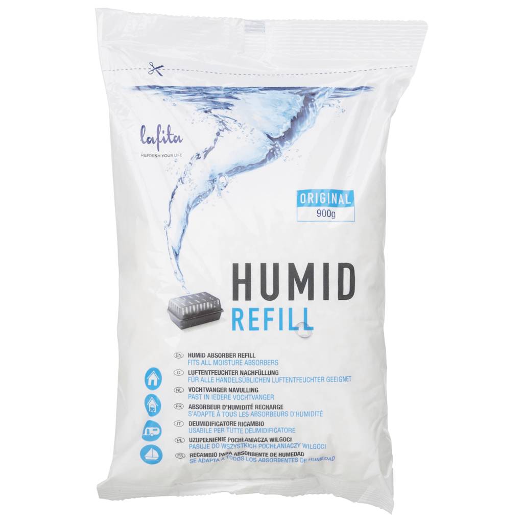 Absorbeurs d'humidité avec sacs de recharge 2 pcs 900 g