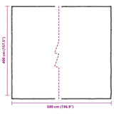 Bâche transparente avec œillets 4x5 m polyéthylène