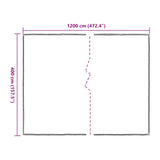 Bâche transparente avec œillets 4x12 m polyéthylène