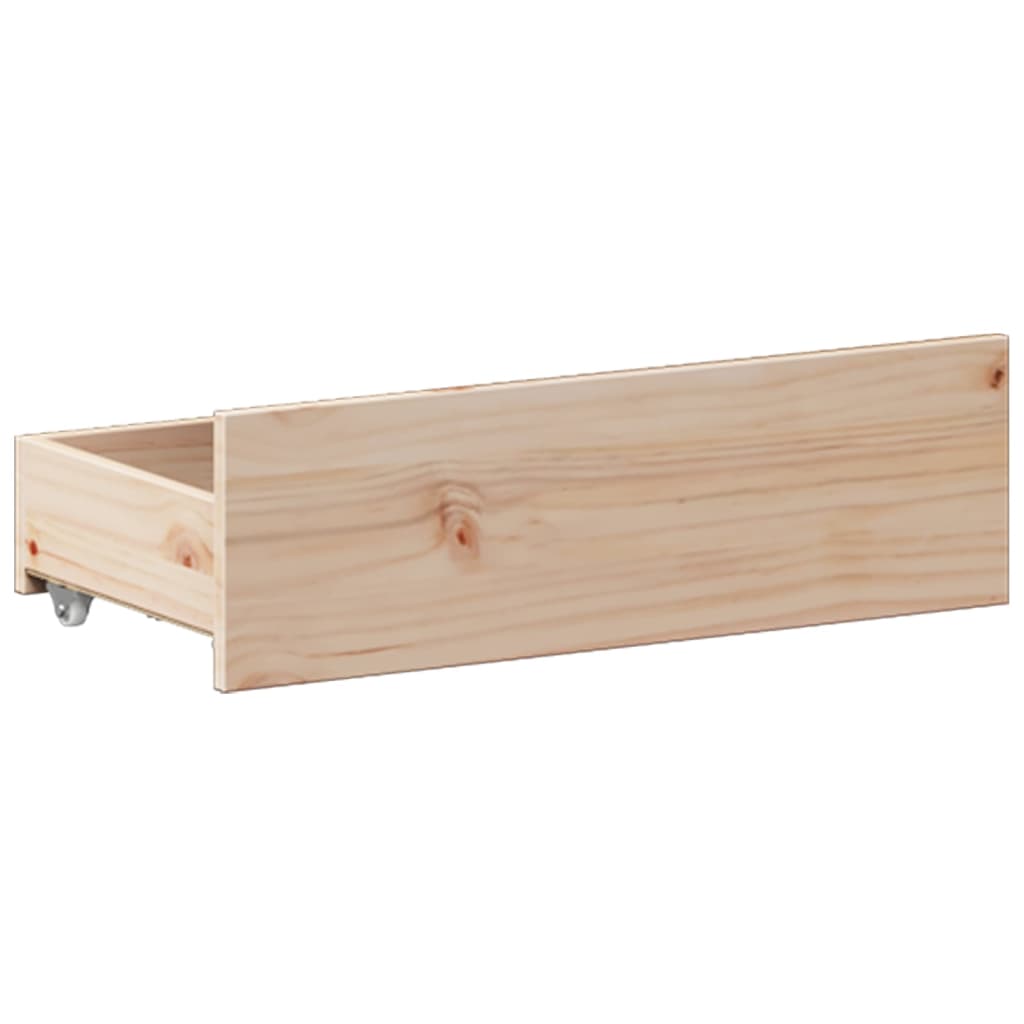 Cadre de lit sans matelas avec tête de lit 200x200 cm bois pin