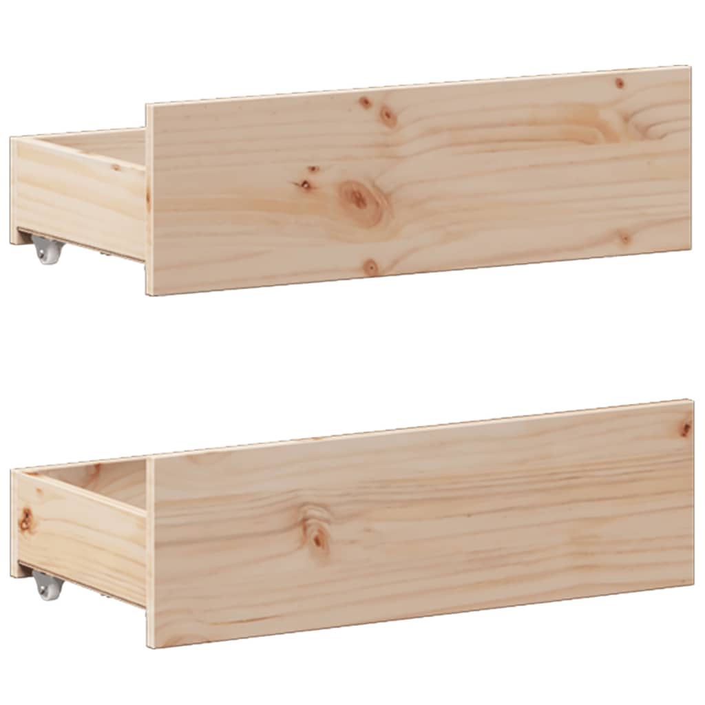 Cadre de lit sans matelas avec tête de lit 140x200 cm bois pin