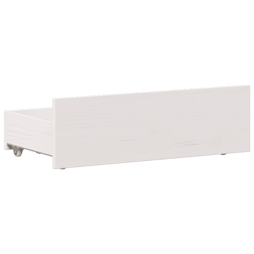 Cadre de lit sans matelas avec tête de lit 100x200 cm bois pin