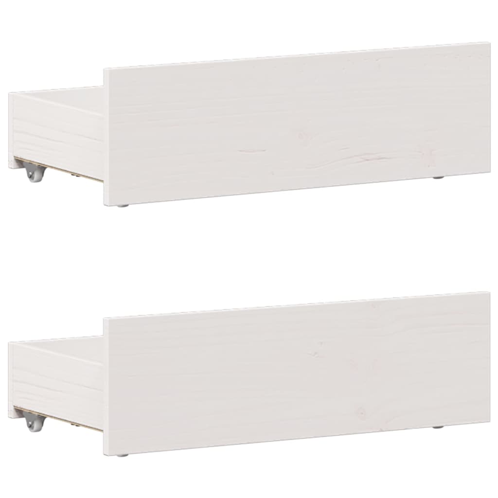 Cadre de lit sans matelas avec tête de lit 100x200 cm bois pin