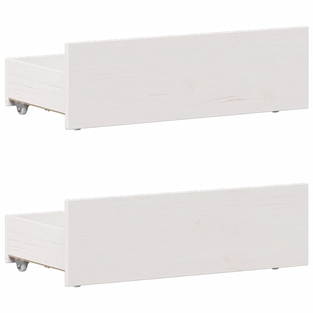 Cadre de lit sans matelas avec tête de lit 90x200cm bois de pin