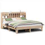 Cadre de lit sans matelas 200x200 cm bois massif de pin