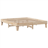 Bed frame without mattress 180x200 cm solid pine wood