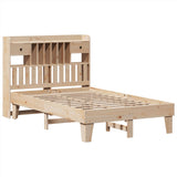 Cadre de lit sans matelas 120x200 cm bois de pin massif