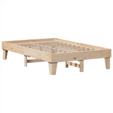 Cadre de lit sans matelas 120x200 cm bois de pin massif