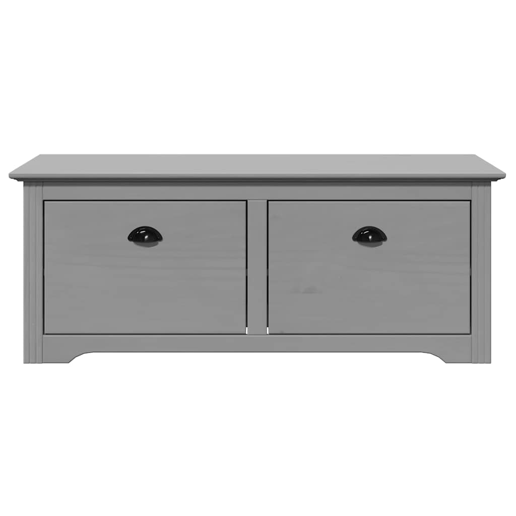 Banc de couloir BODO gris 114x40x45 cm