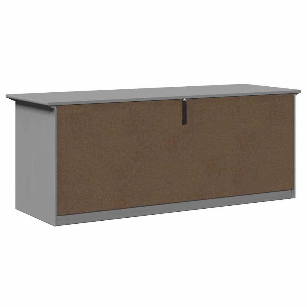 Banc de couloir BODO gris 114x40x45 cm