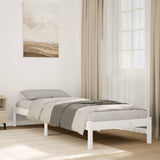 Cadre de lit extra long sans matelas 80x210 cm bois massif pin