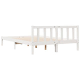 Cadre de lit extra long sans matelas 160x220 cm bois massif pin