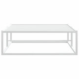 Cadre de lit sans matelas blanc 90x200 cm métal